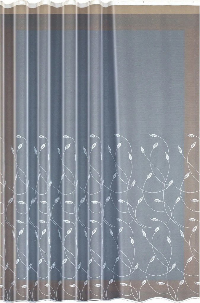 Mg Függöny 31700H Fehér 250x270cm Kész Szalaggal M