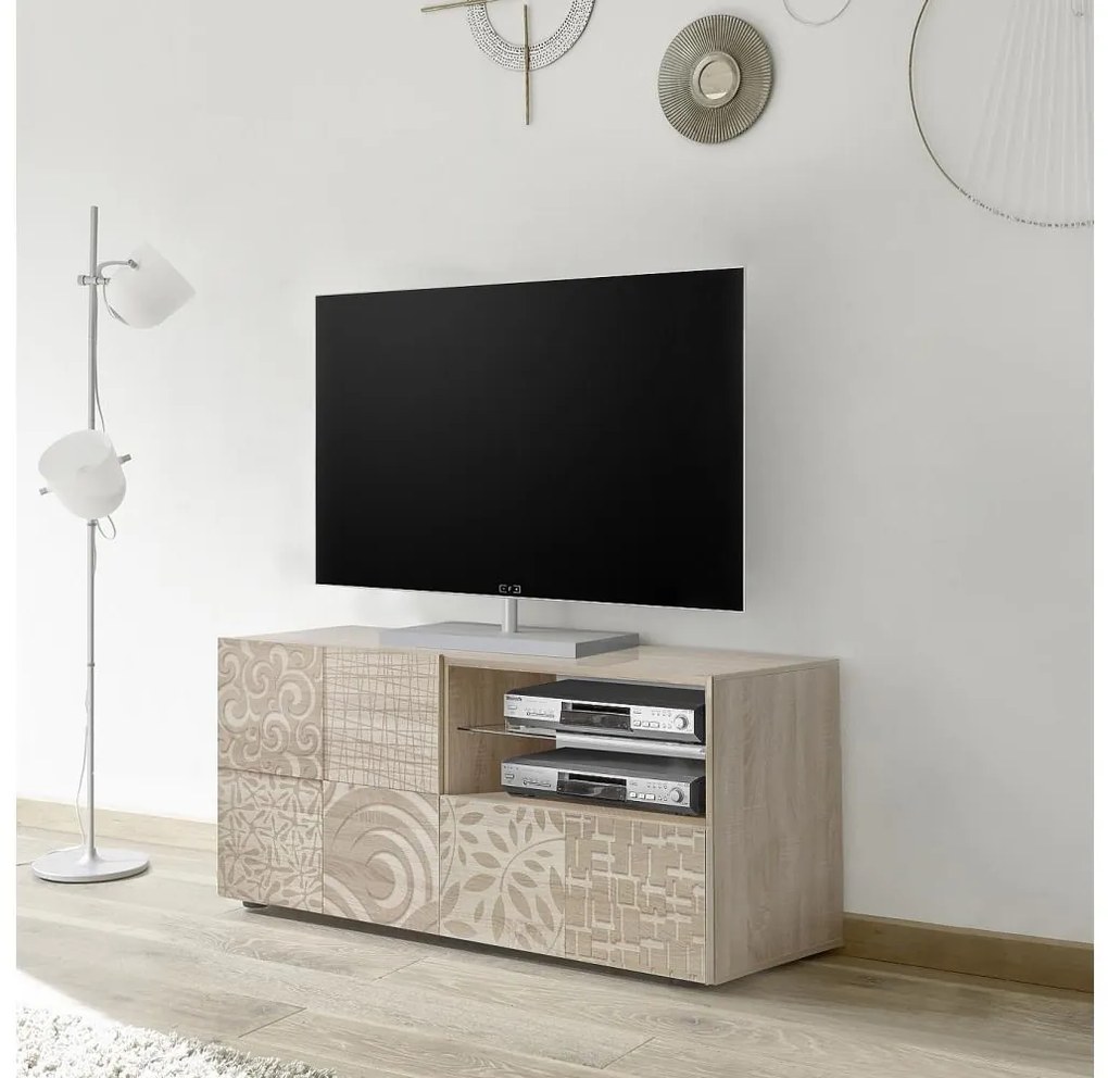 ARIA TV-szekrény sonoma tölgy