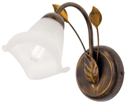 Pótló üveg SISI E14 csillárhoz, 13 cm átmérő, fehér