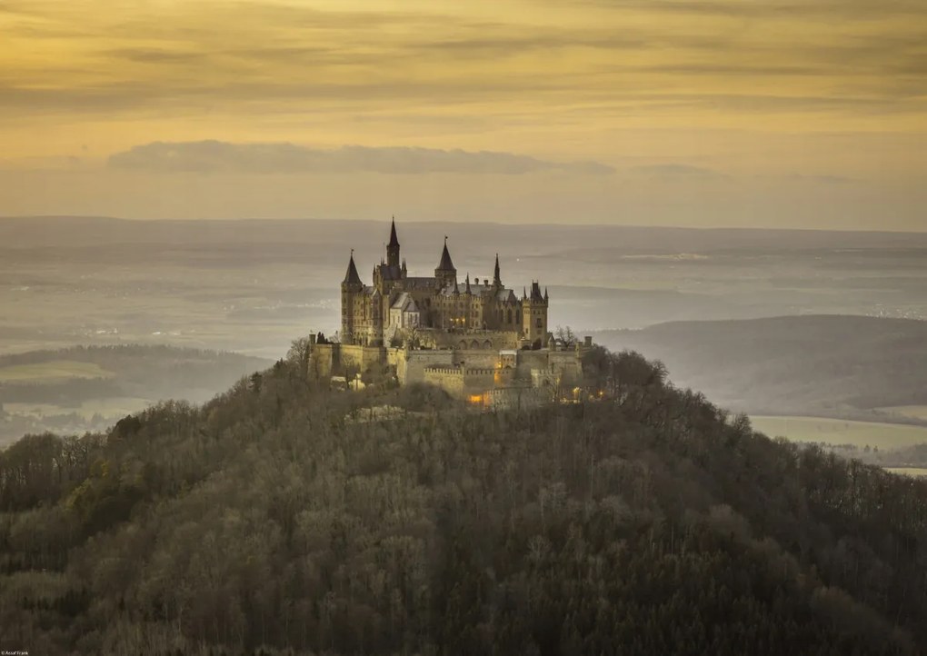 Poszter 59,4x42cm Hohenzollern kastély, Assaf Frank