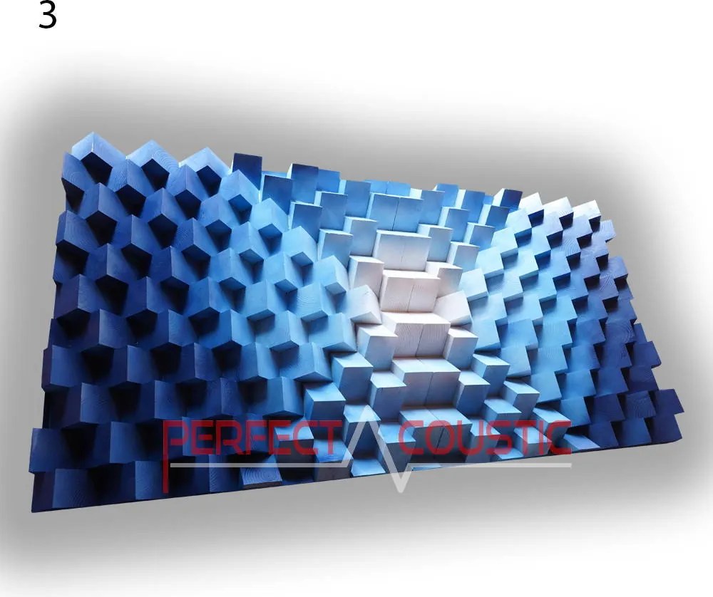 Fali panel 70x140x7cm-design panel - diffúzor 3 szín - 140x70x7cm