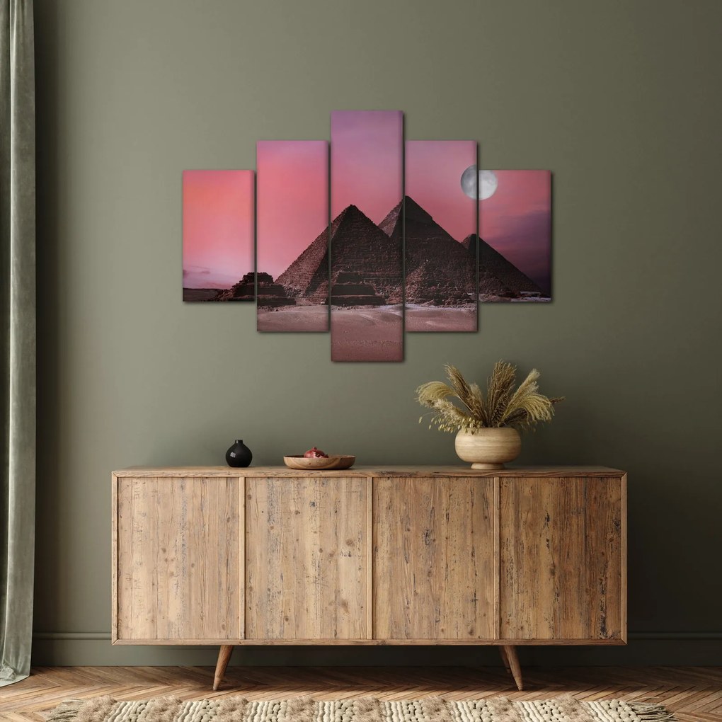 Kép - Piramisok giza, Egyiptom (150x105 cm)