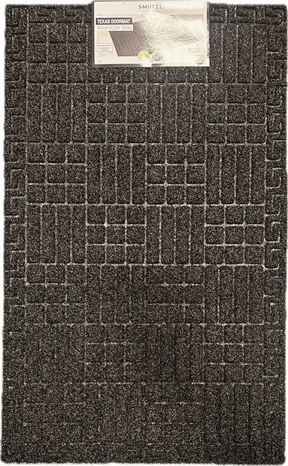 Smukee Lábtörlő Texas Cipőajtóhoz 48 x 78 cm Fekete