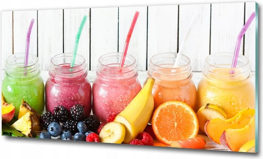 Fotótapéta üvegfalra Kávé és mézeskalács 125x50