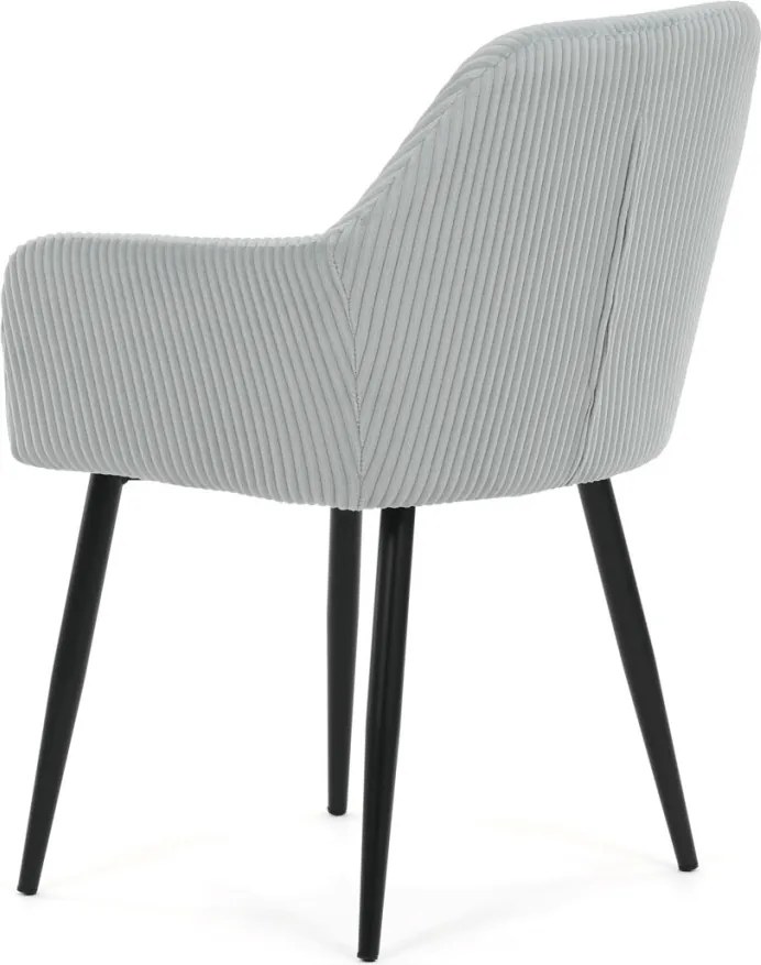 Étkezőszék kék kordbársony kárpittal – DCH-V4009 BLUE6