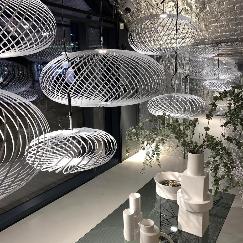 TOM DIXON SPP04SEU SPRING Modern Led Függesztett Lámpa LED IP20