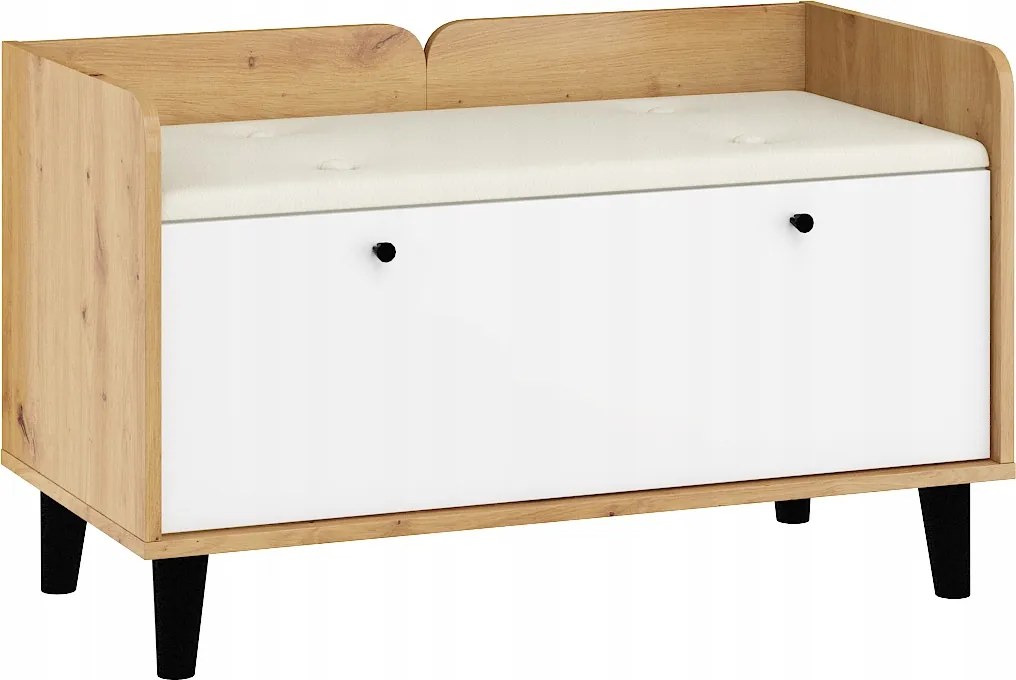 Cipősszekrény Dolce DOL-22 artisan fehér Bézs