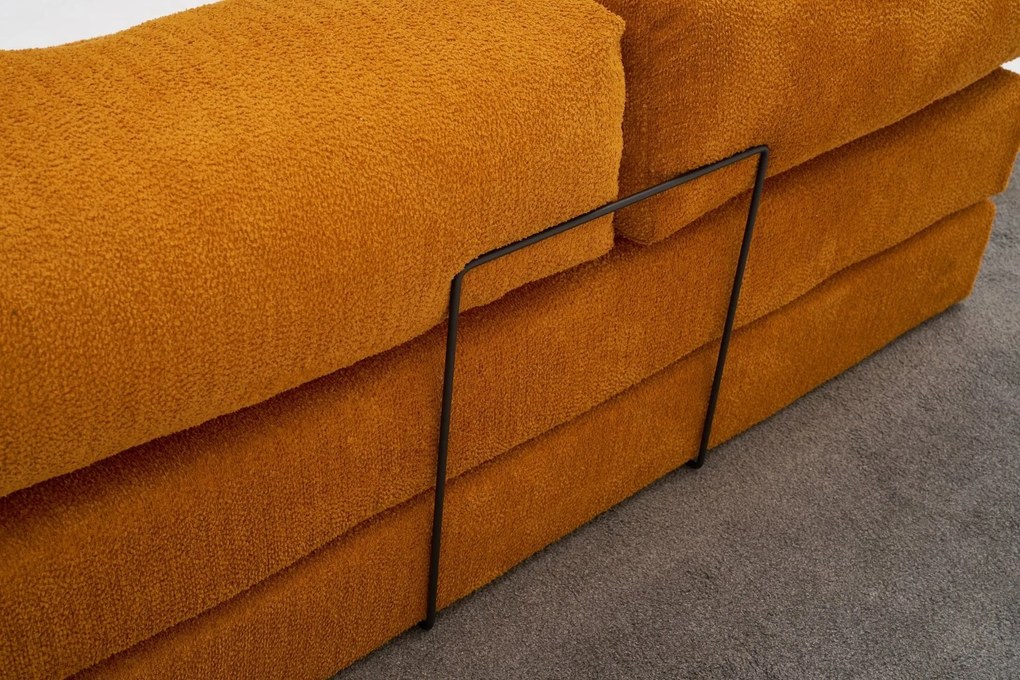 Sarokkanapé Comfort Mini - Narancssárga