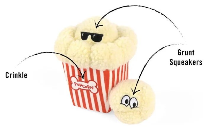 Játék kutyáknak Popcorn - P.L.A.Y.