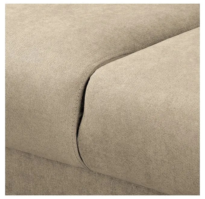 Bézs sarokkanapé (jobb oldali) Beata – Ropez