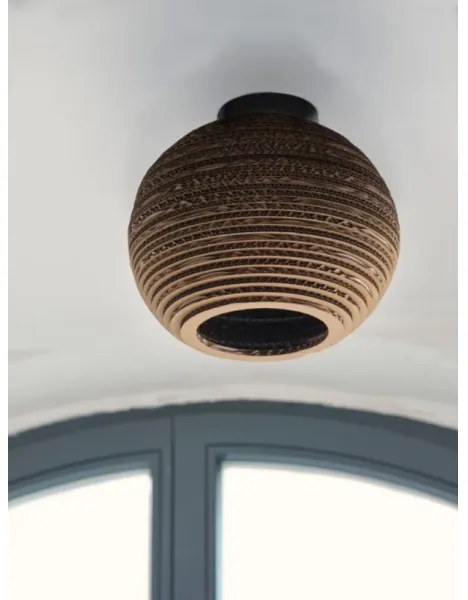 Ledvance - Mennyezeti lámpa DECOR CARDBOARD 1xE27/15W/230V átm. 26 cm