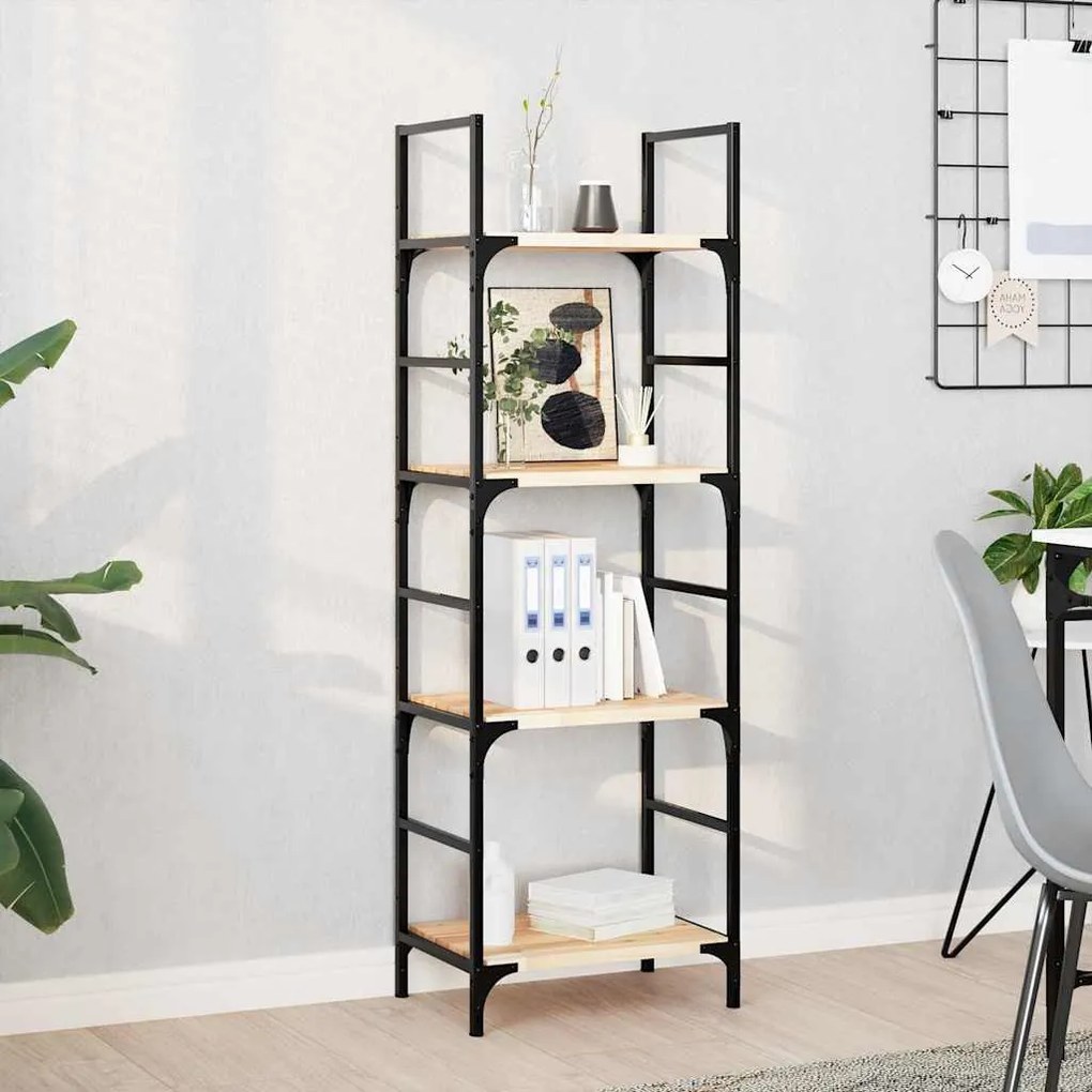 4 db kezeletlen tömör akácfa függőpolc 40 x 30 x 2 cm