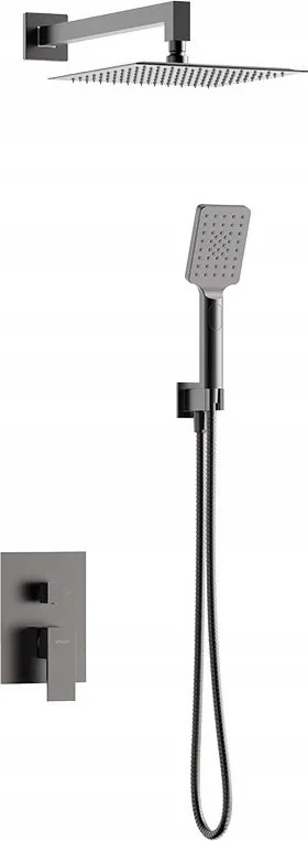 Valvex Falsík Alatti Zuhanyszett Ars, Gun Metal