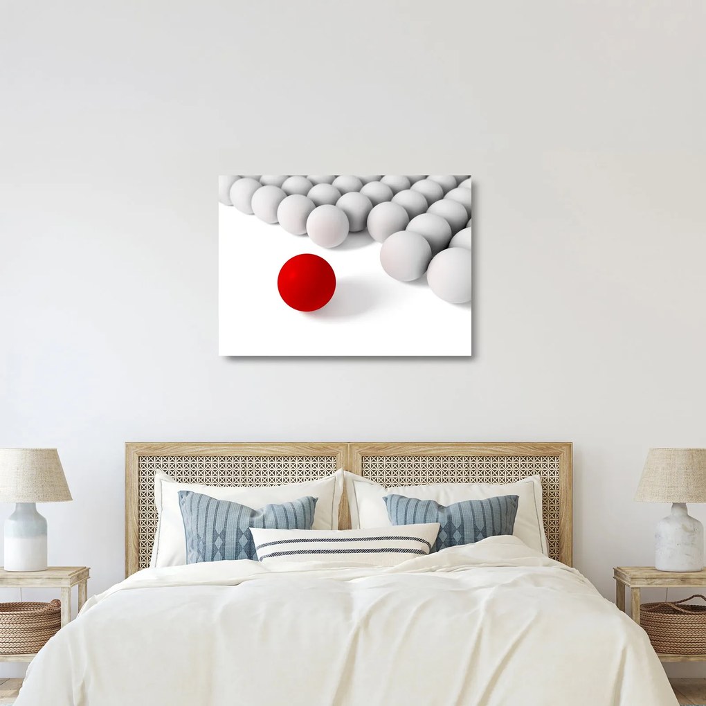 Gömbök képe (üvegen) (70x50 cm)