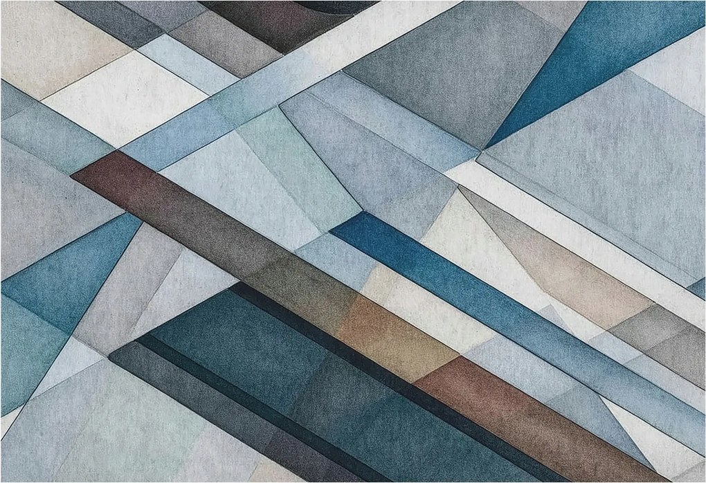 Fali fotótapéta Étkezőbe Absztrakt geometria 152x104