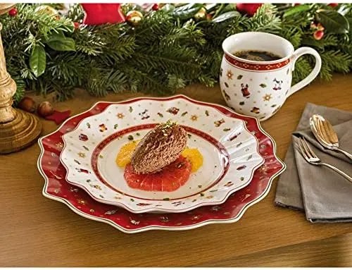 Karácsonyi reggeliző tányér, Toy's Delight kollekció - Villeroy & Boch