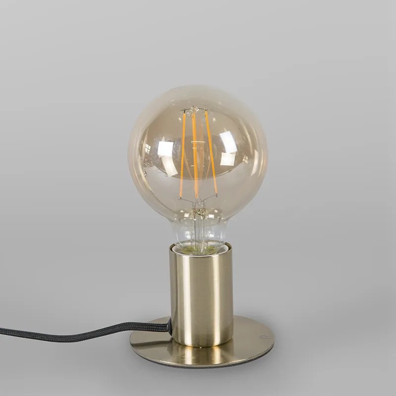 Art Deco asztali lámpa arany - Facil