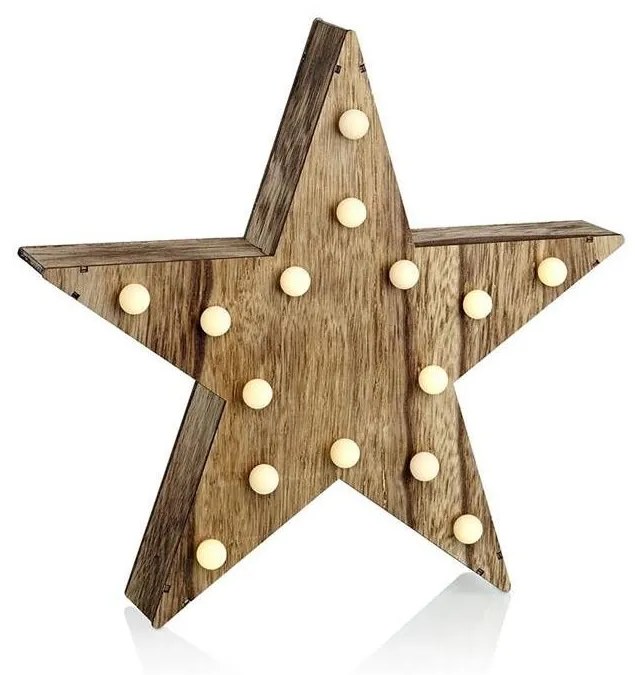 Markslöjd Markslöjd 703919 - LED Karácsonyi dekoráció HADAR 15xLED/0,06W/3xAA csillag ML0094