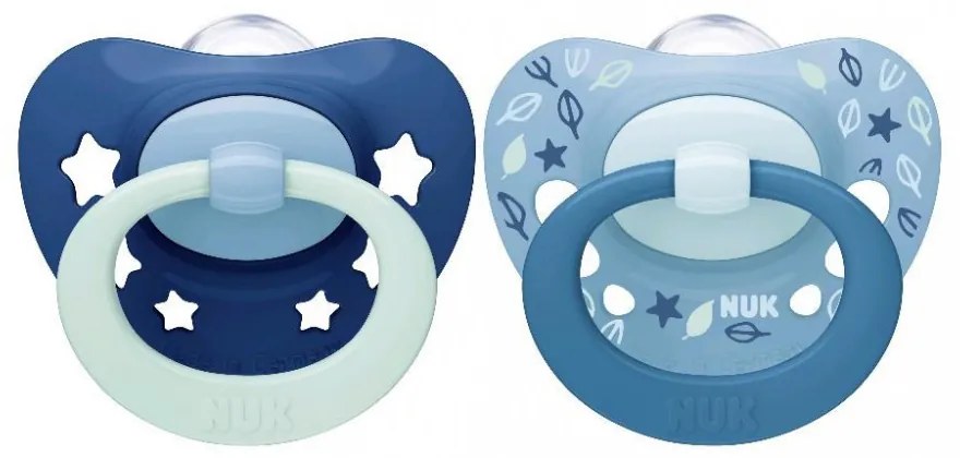 Baba cumi NUK Signature 6-18h 2 db fiú
