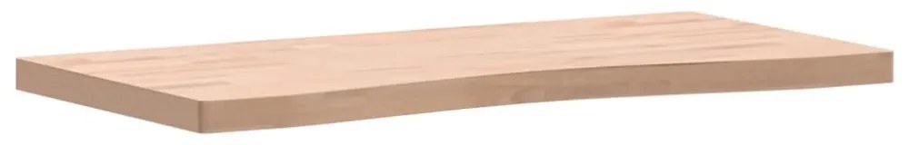 tömör bükkfa íróasztallap 100 x (45-50) x 4 cm