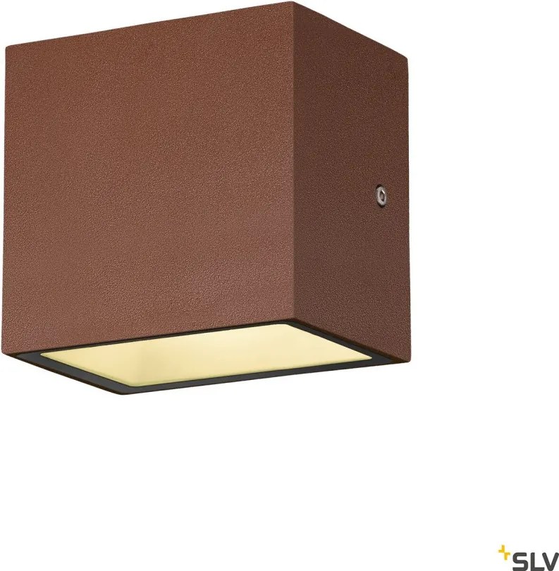 SLV 1005150 SITRA Modern Kültéri Fali Lámpa Rozsdás LED IP44