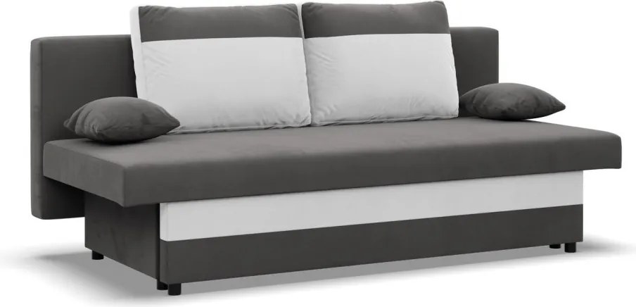 Sony kanapé, szövet anyag, hab töltet, szürke - fehér