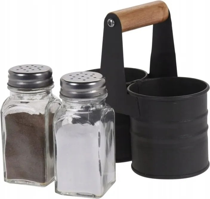 Só- és borsszóró Fűszertartó Szett Só- és borstartó állvány