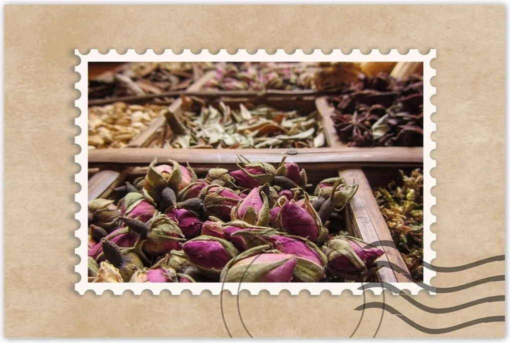 Poszterek 60x40 Szárított fűszerek