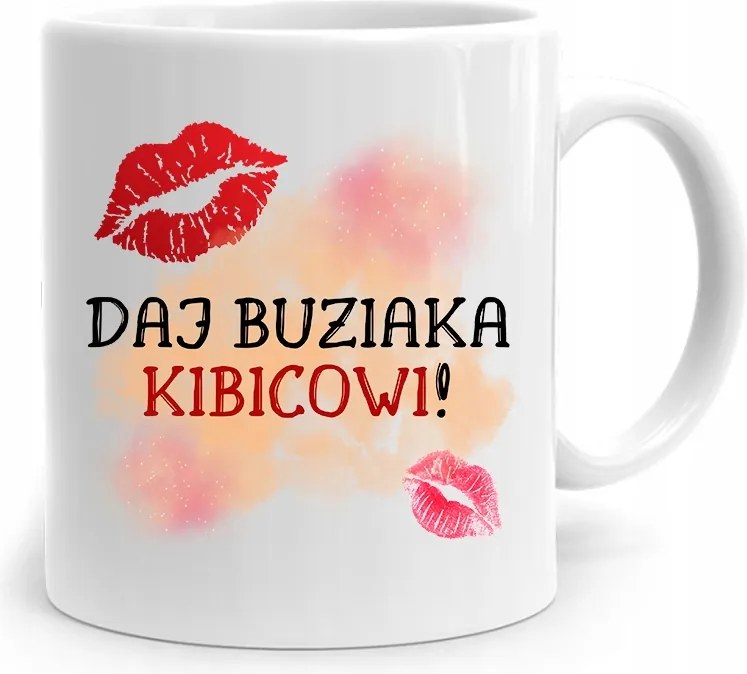 Szurkolóknak Szurkolói Bögre Adj Egy Puszit A Szurkolónak! fényképes nyomattal