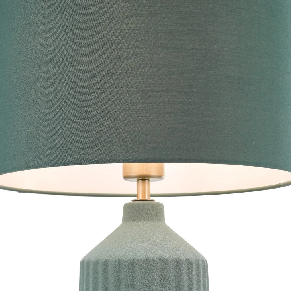 Dar Lighting modern asztali lámpa chloris zöld darchl4324