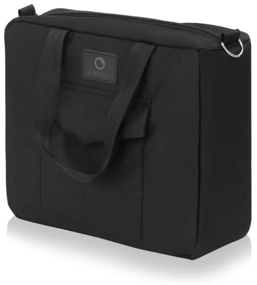 Lionelo - MERIL 2 az 1-ben kombinált babakocsi Black Onyx