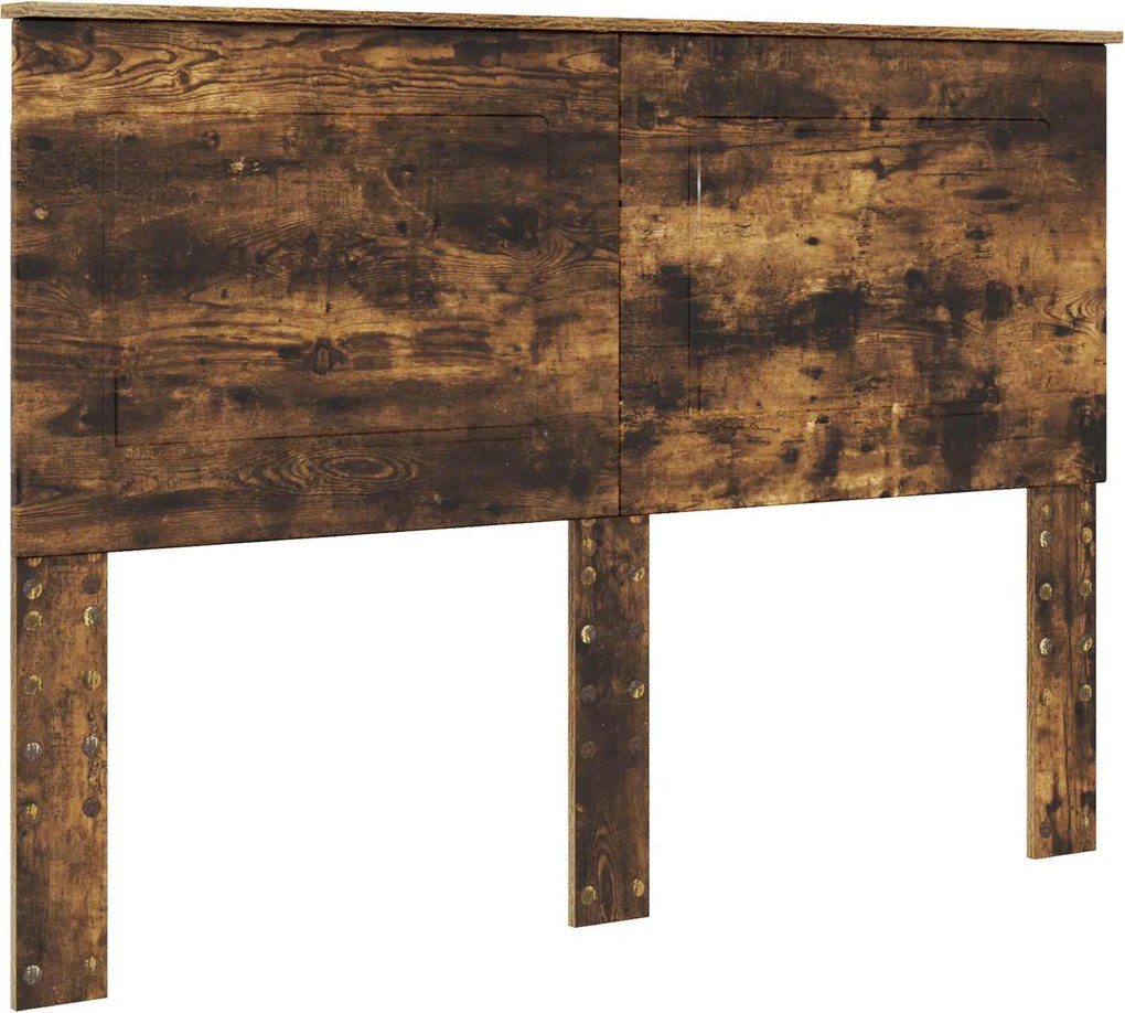 vidaXL Fejtámla Füstölt tölgy 150 cm Faanyag