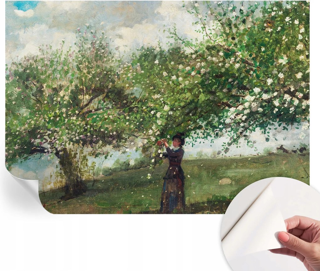 Dekoratív öntapadós fotótapéta irodába Tavaszi jelenet 208x146 cm