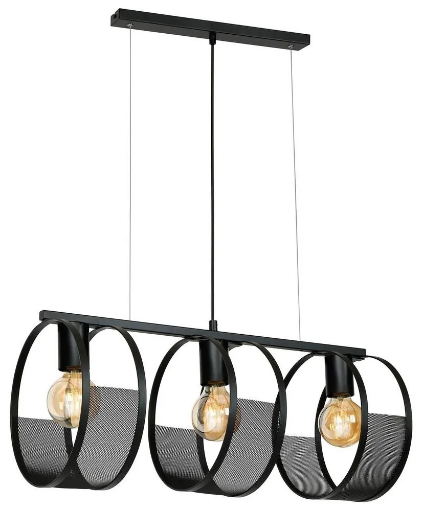 Csillár zsinóron SINER 3xE27/60W/230V