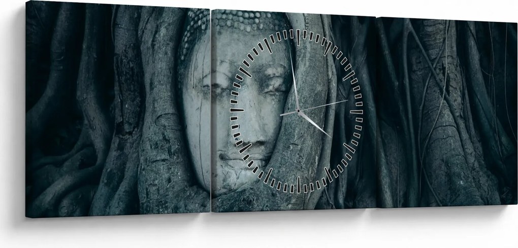 Kép - Thai arc (órával) (90x30 cm)