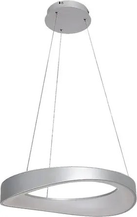 Iliana beltéri függeszték 56w 3380lm ip20 ezüst modern meleg fehér