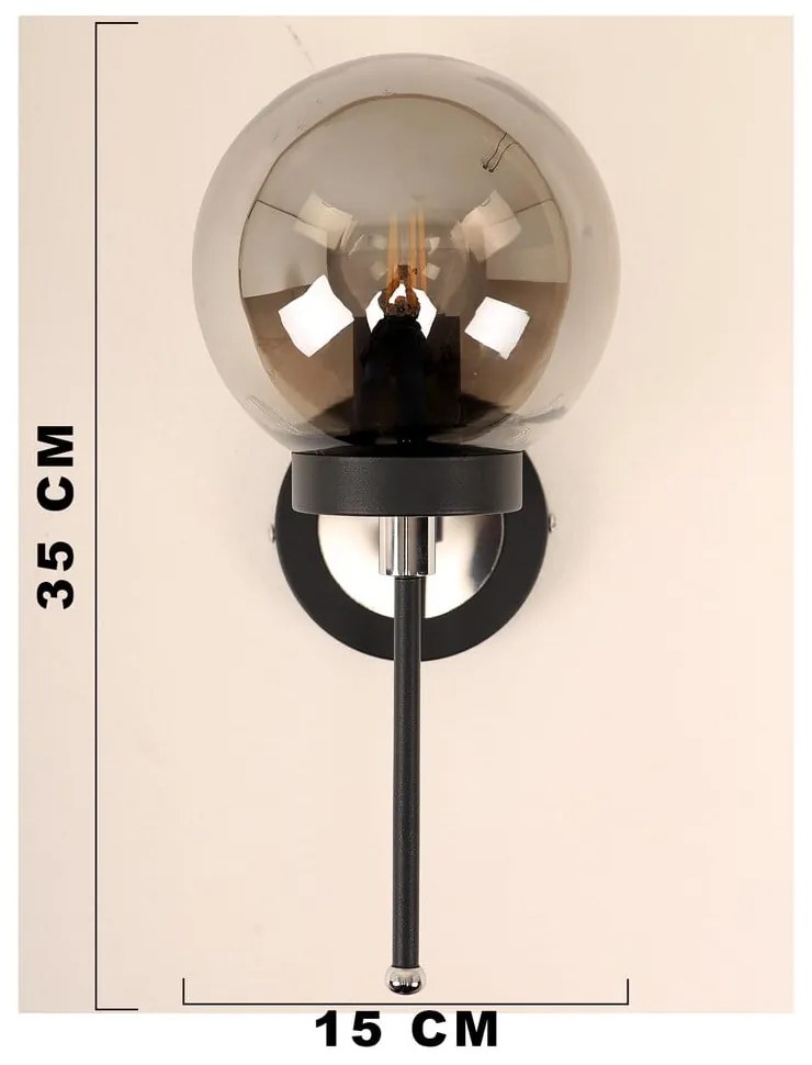 Fali lámpa ø 15 cm Tokyo – Squid Lighting