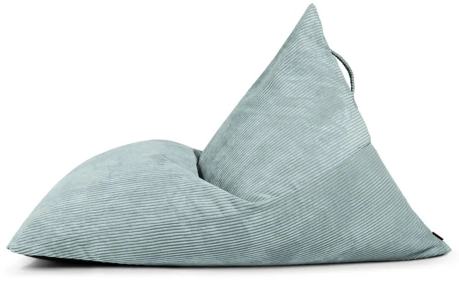 Mentazöld kordbársony babzsákfotel Razzmatazz – SLOWDOWN