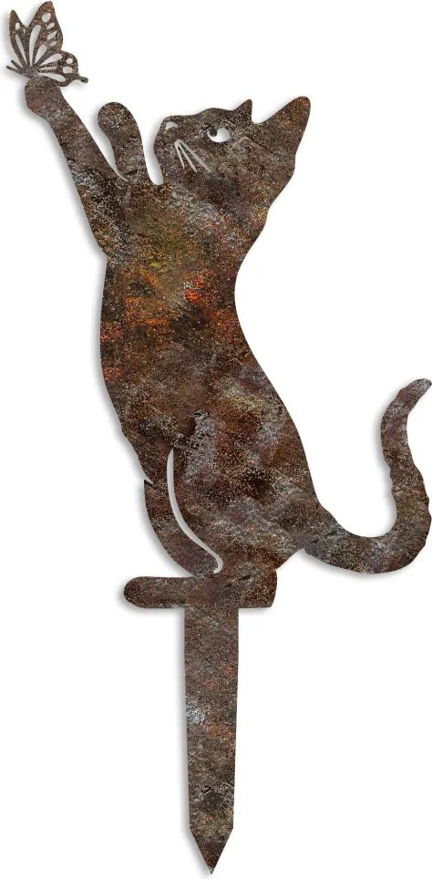 Cat fém kerti dísztárgy, 49×24 cm – TR565TNL1293