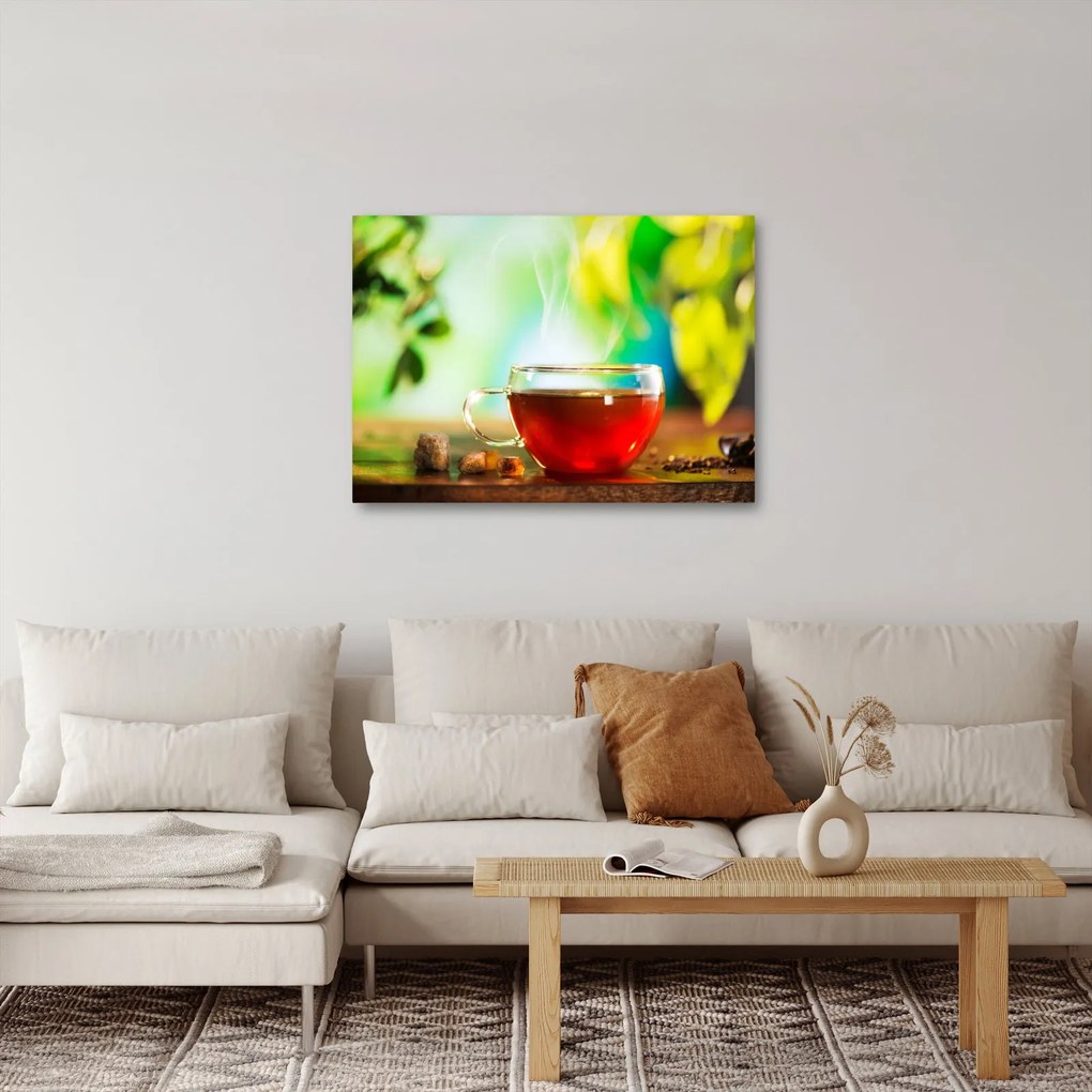 Kép - Csendélet teával (70x50 cm)