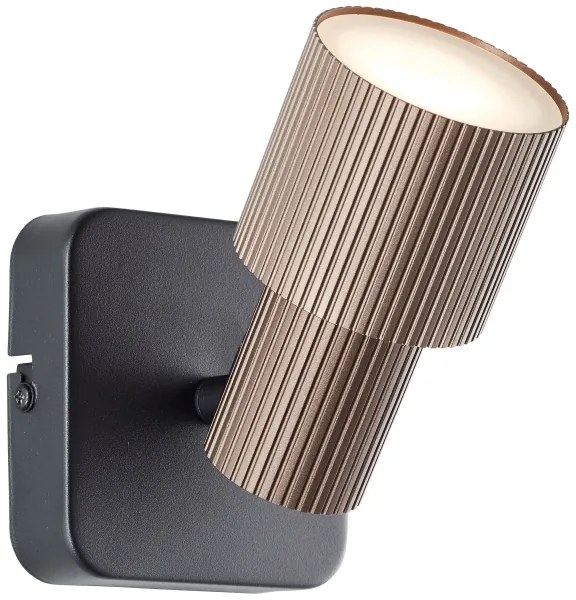 Brilliant - LED Fali spotlámpa CADIZ 1xGU10/5W/230V bronz