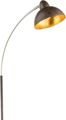 Globo 24703SR Állólámpa, metál rozsdaszínű, matt réz, kapcsolóval, LxWxH:510x250x1550, Foglalat típusa:1xE27 40W 230V