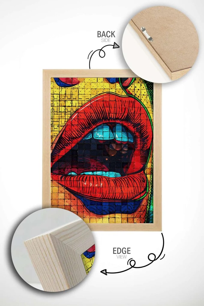 Tömörfa falikép, 33×48 cm – TR786DKT2108