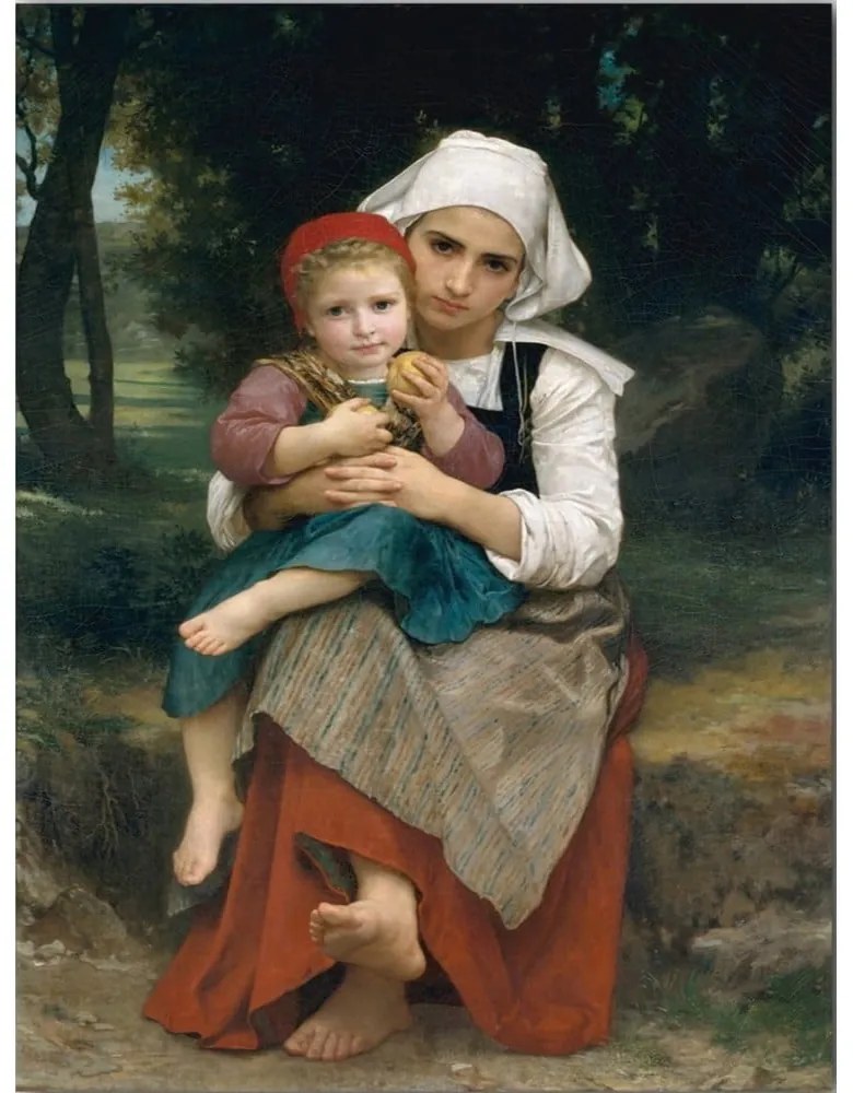 Reprodukciós kép 70x100 cm William Bouguereau – Wallity