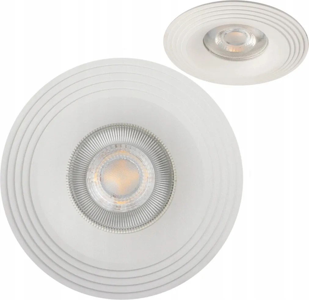 Mennyezeti Led spot dekorációs gyűrű 10W GU10 fehér Kanlux