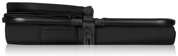 Lionelo - Kombinált babakocsi 3 az 1-ben AMBER Fekete-ezüst