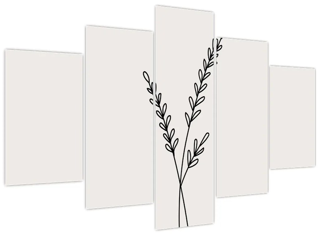 Kép - rét virág N⁰2 (150x105 cm)