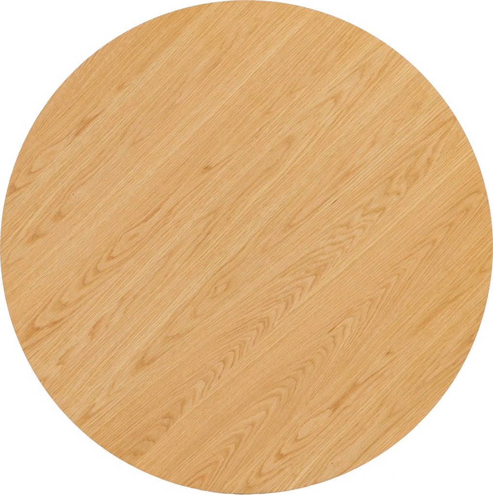 MAZZONI EXPORT BOLZANO 1200 Natúr Tölgy - KEREK FA ASZTAL KONYHÁBA ÉTKEZŐBE NAPPALIBA MODERN CLASSIC