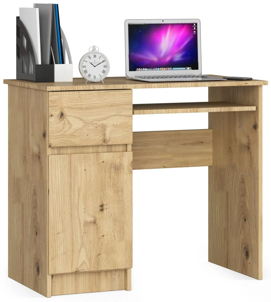 PC asztal Bhaskar (artisan tölgy) (B). Akció -15%. 1070877