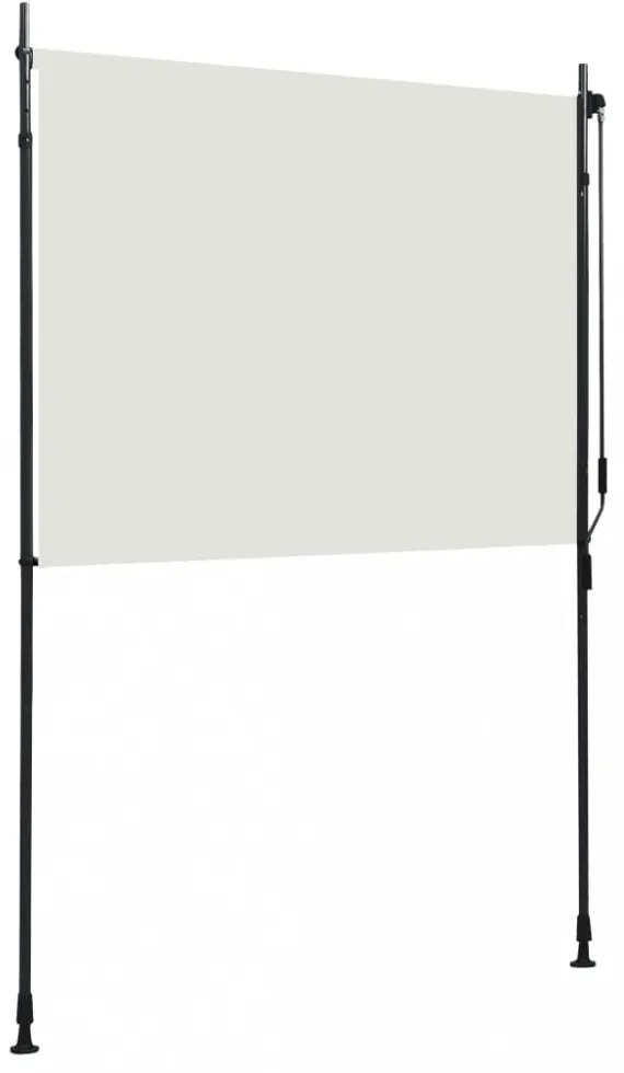 krémszínű kültéri roló 150 x 270 cm